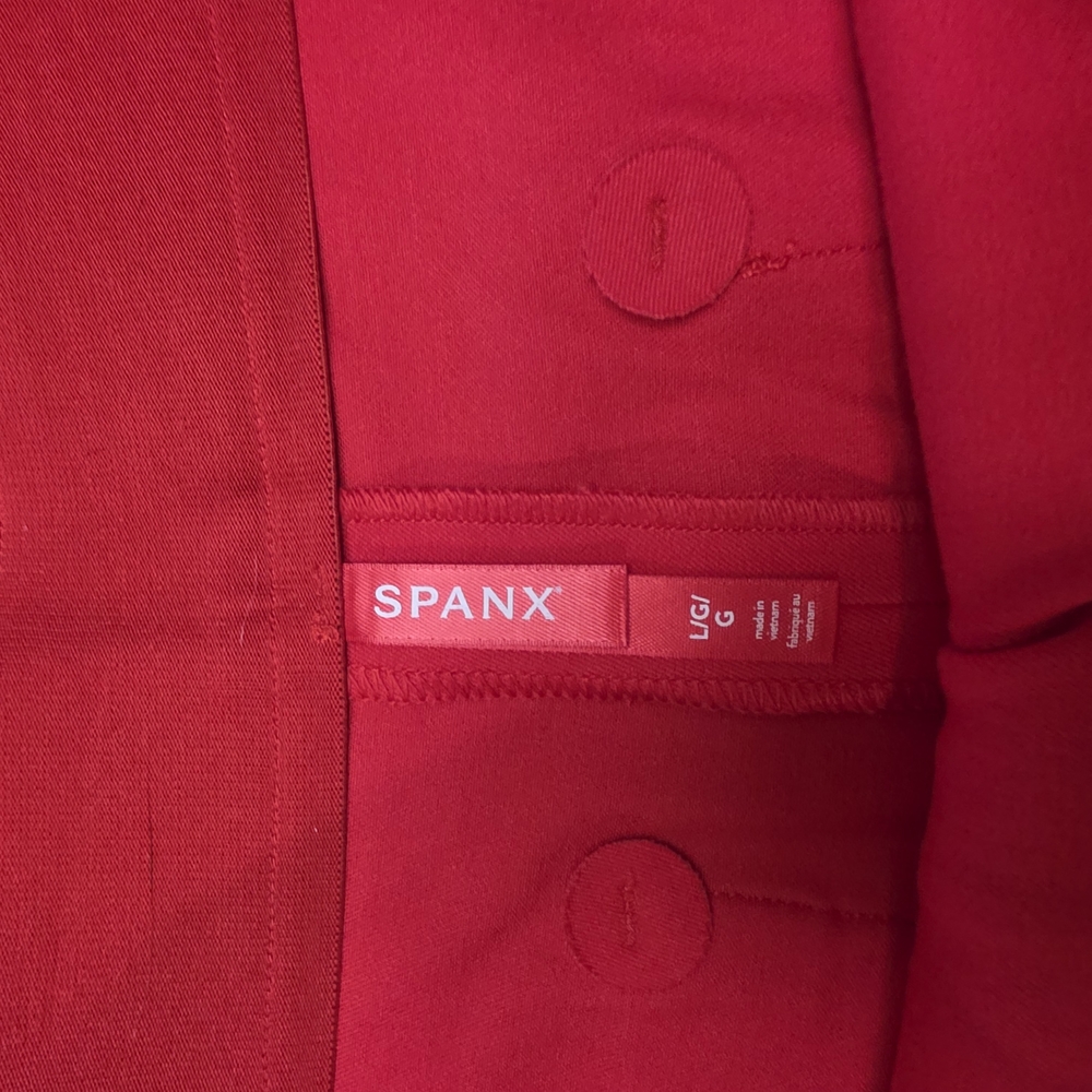 Spanx Red Leggings